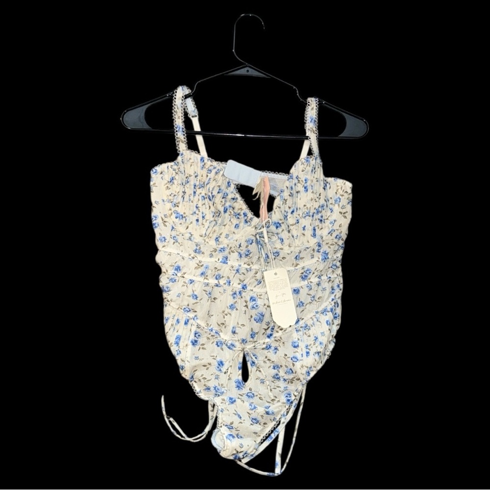 For Love & Lemons Lottie Bodysuit size Large NWT - Picture 5 of 5